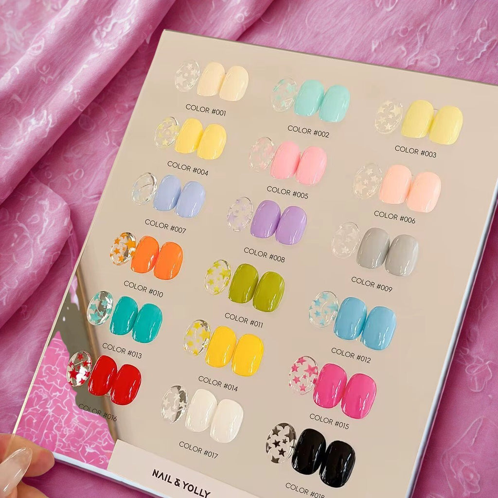 Milk and Sugar 18 Color Pot Pat Pat Gel Polish Palette