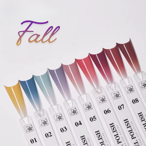 9 Pot Pat Pat Gel Non-Toxic Long Lasting Gradient UV Gel Color