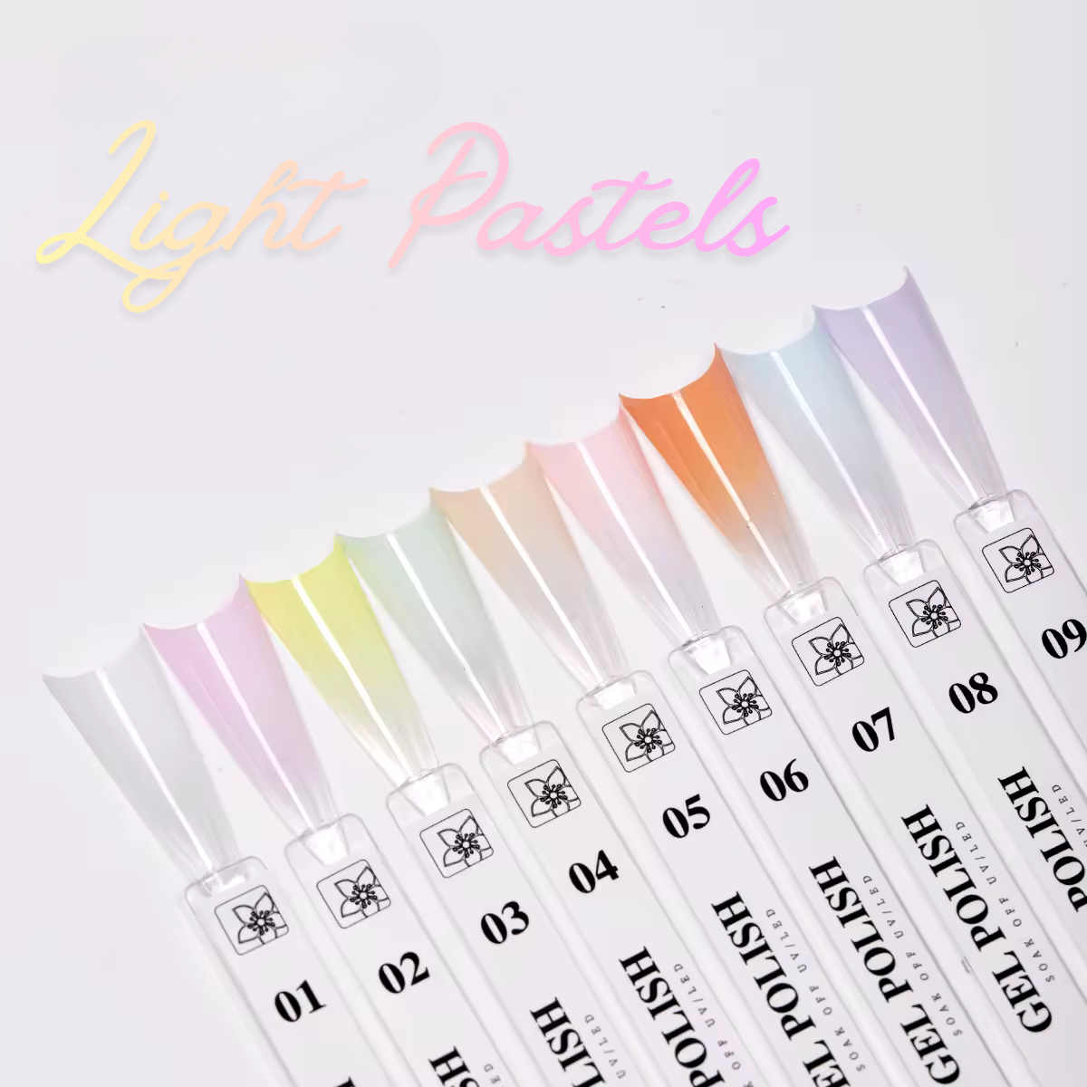9 Pot Pat Pat Gel Non-Toxic Long Lasting Gradient UV Gel Color