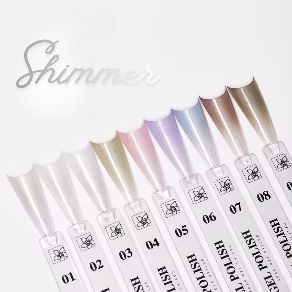9 Pot Pat Pat Gel Non-Toxic Long Lasting Gradient UV Gel Color
