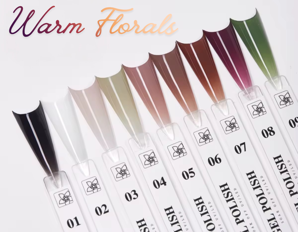 9 Pot Pat Pat Gel Non-Toxic Long Lasting Gradient UV Gel Color