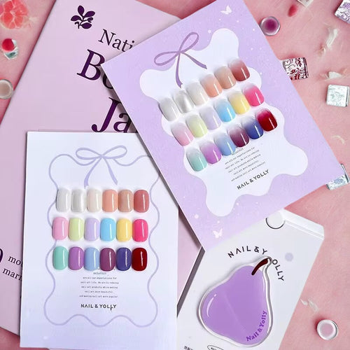 Boba Fruit 18 Color Pat Pat Gel Polish Palette